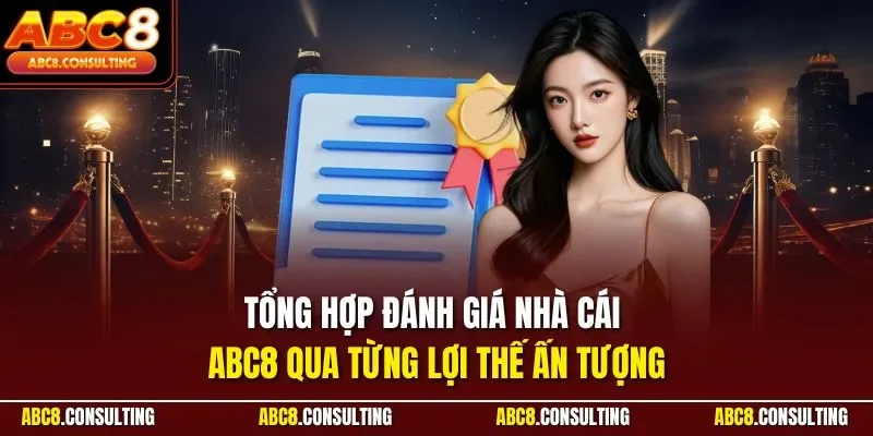 Tổng hợp đánh giá nhà cái ABC8 qua từng lợi thế ấn tượng
